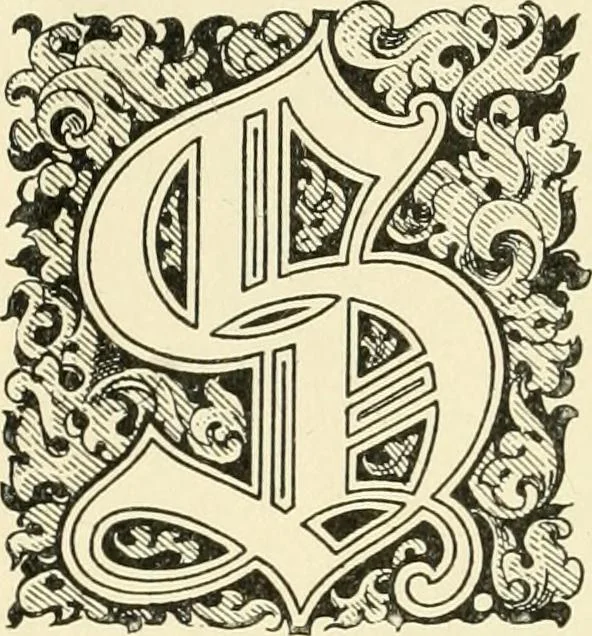 An illustration from Elements of lettering and sign painting;, 1899, leaf 48