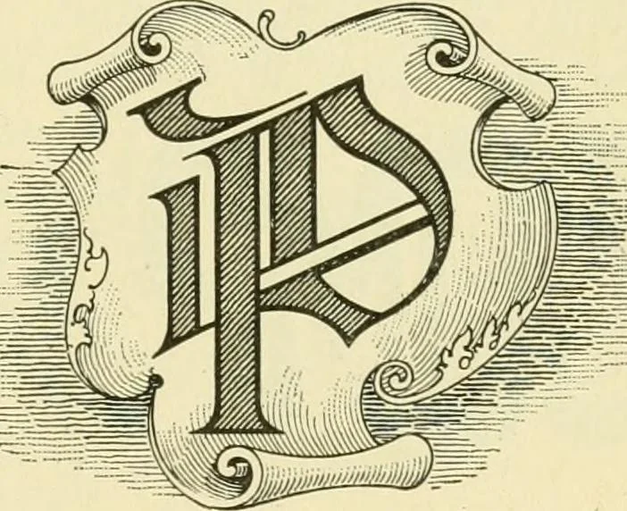 An illustration from Elements of lettering and sign painting;, 1899, leaf 49