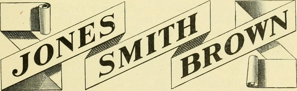 An illustration from Elements of lettering and sign painting;, 1899, leaf 55