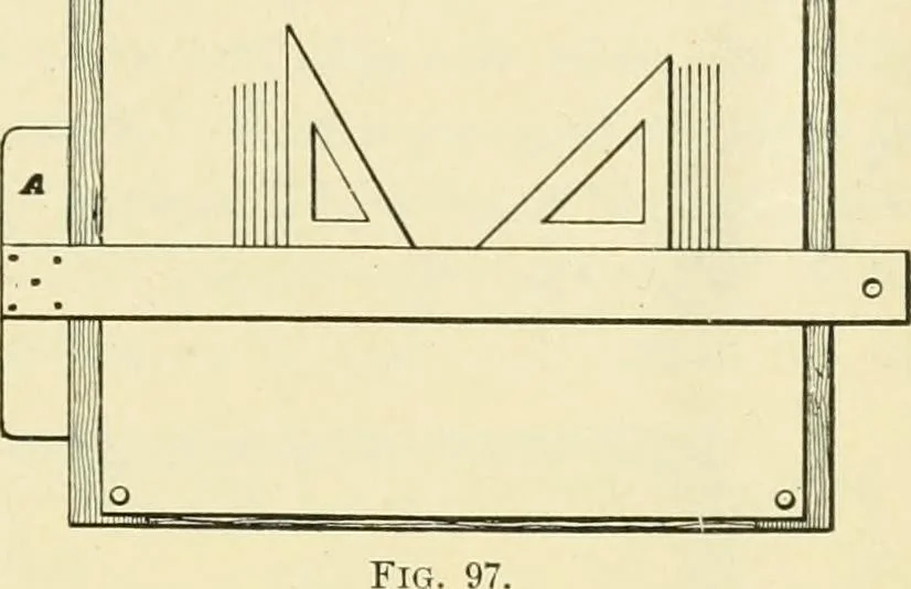 An illustration from Elements of lettering and sign painting;, 1899, leaf 79