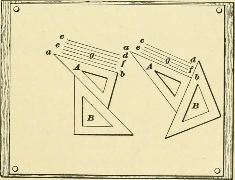 An illustration from Elements of lettering and sign painting;, 1899, leaf 79