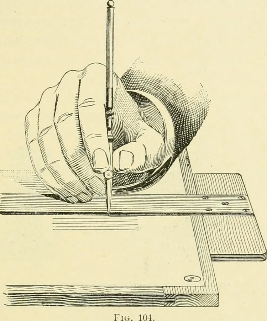 An illustration from Elements of lettering and sign painting;, 1899, leaf 85