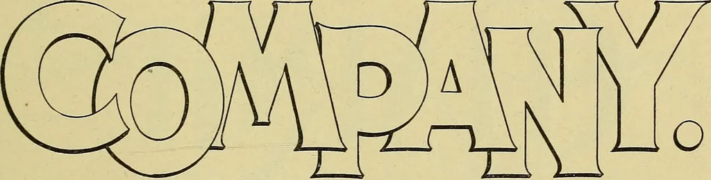 An illustration from Elements of lettering ... A treatise on the history, classification, and practical application of the various styles of letters of the alphabet, 1899, leaf 51
