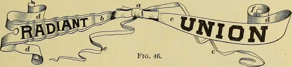 An illustration from Elements of lettering ... A treatise on the history, classification, and practical application of the various styles of letters of the alphabet, 1899, leaf 55