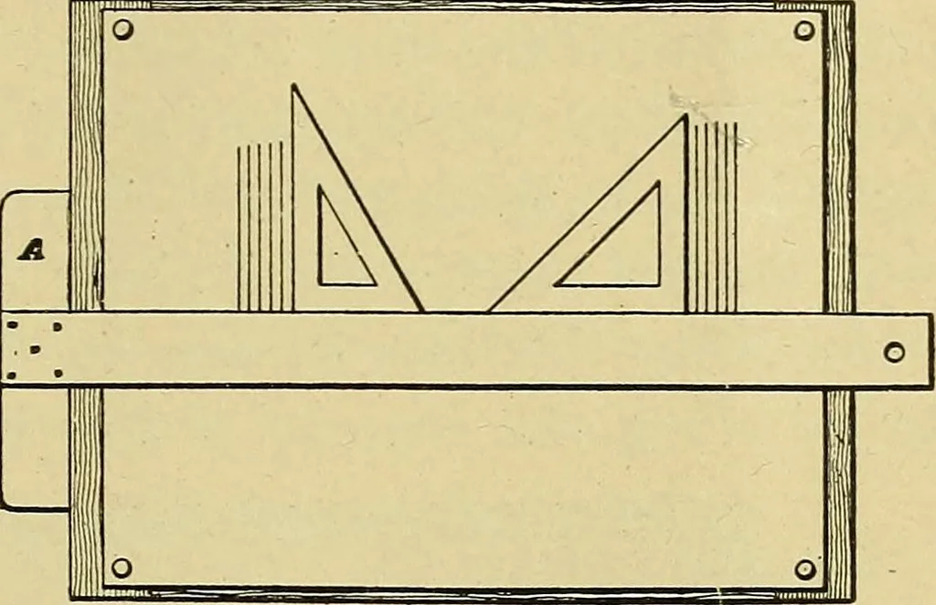 An illustration from Elements of lettering ... A treatise on the history, classification, and practical application of the various styles of letters of the alphabet, 1899, leaf 79