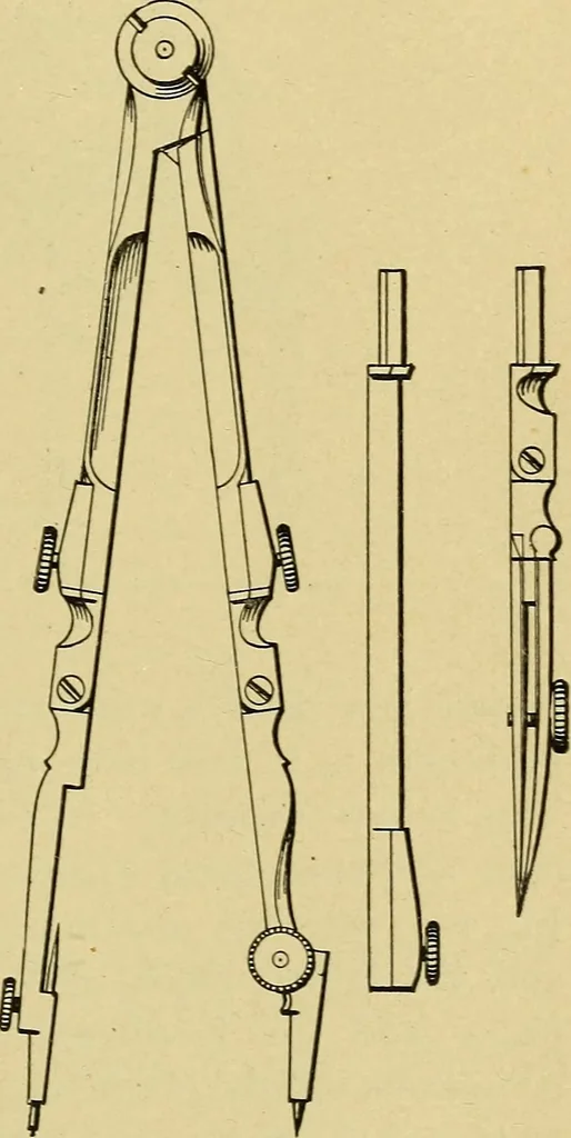 An illustration from Elements of lettering ... A treatise on the history, classification, and practical application of the various styles of letters of the alphabet, 1899, leaf 81