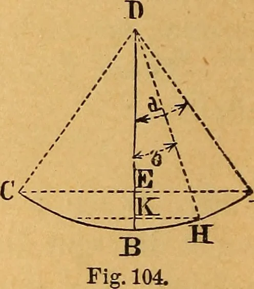An illustration from Elements of mechanics: treated by means of the differential and integral calculus, 1887, leaf 171