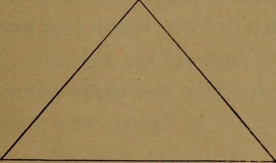 An illustration from Elements of mechanical drawing, 1893, leaf 16