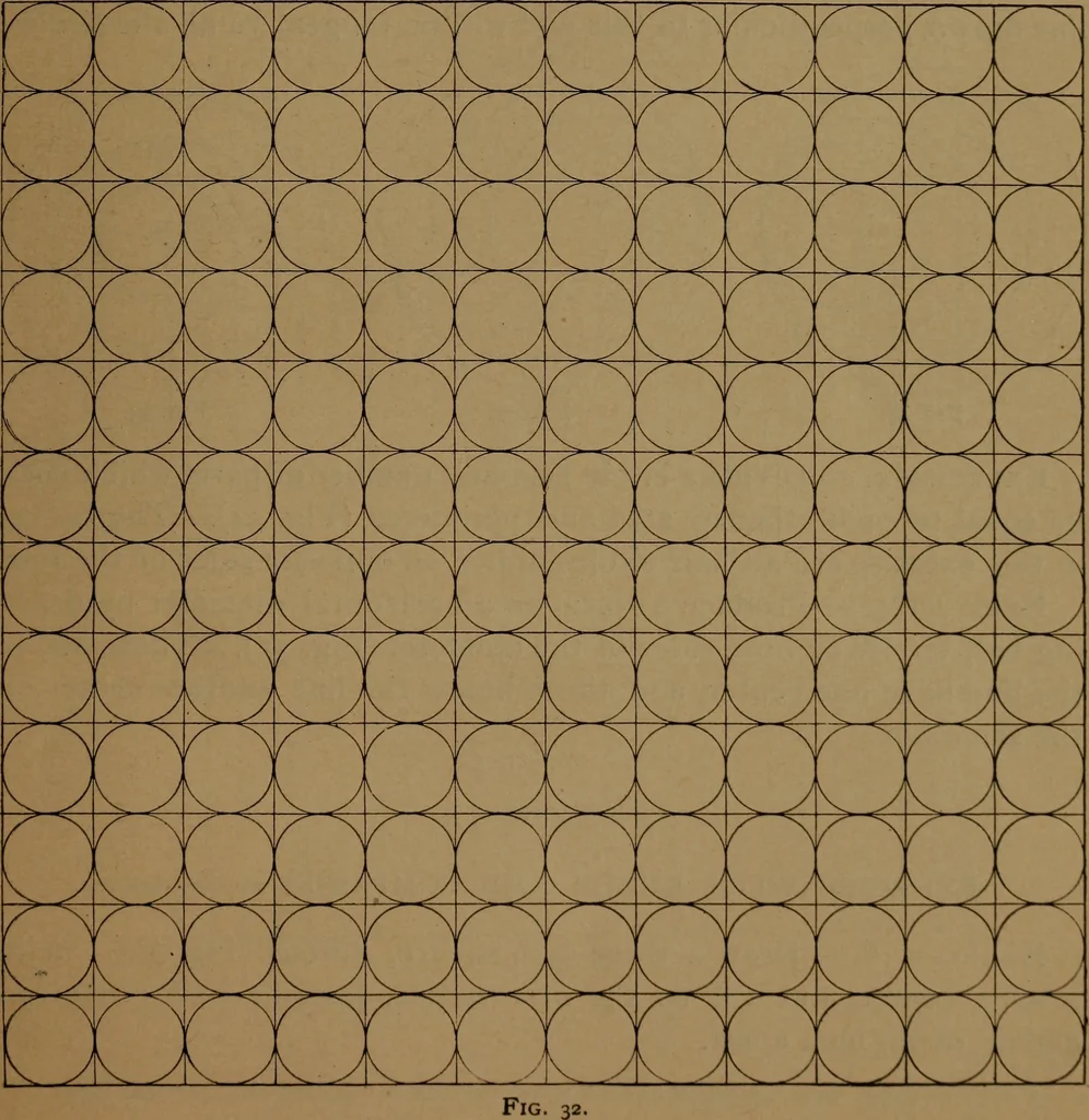 An illustration from Elements of mechanical drawing, 1893, leaf 26