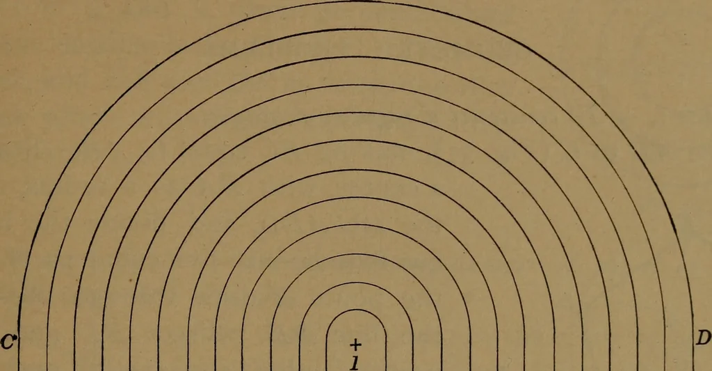 An illustration from Elements of mechanical drawing, 1893, leaf 28