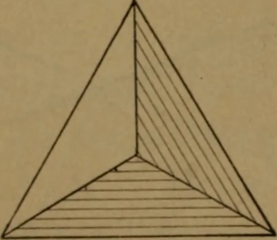 An illustration from Elements of mechanical drawing, 1893, leaf 33