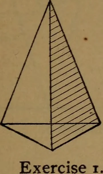 An illustration from Elements of mechanical drawing, 1893, leaf 36