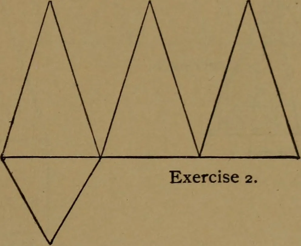 An illustration from Elements of mechanical drawing, 1893, leaf 36