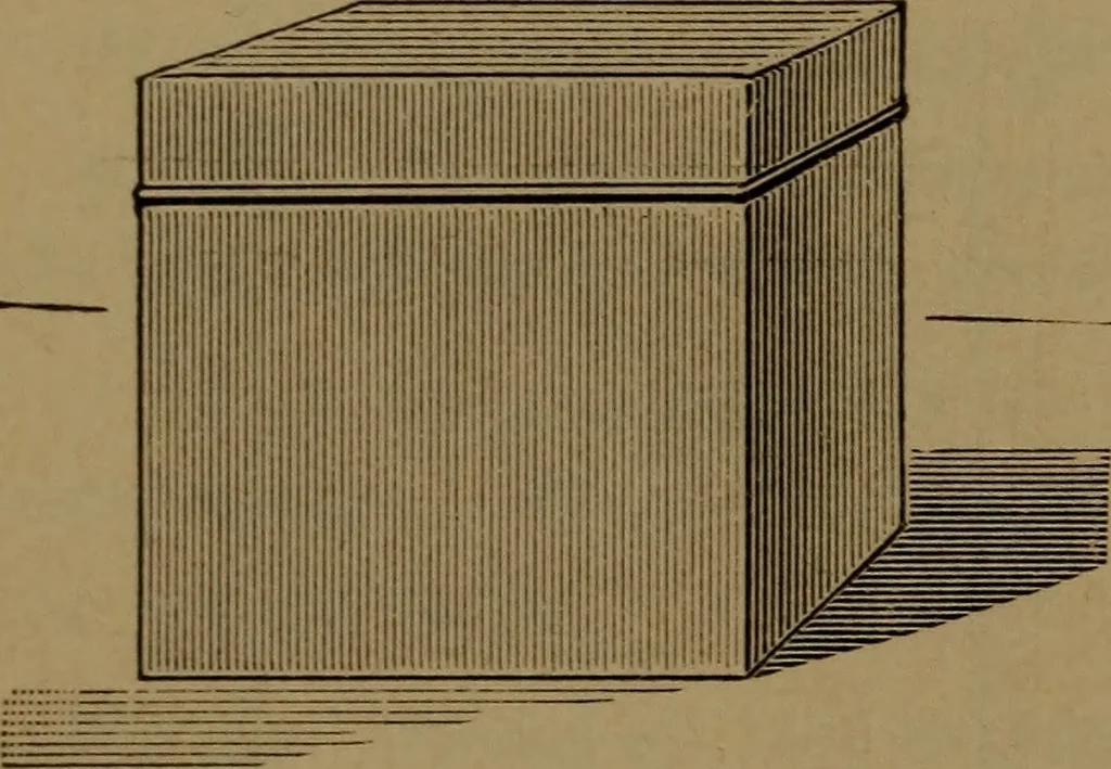 An illustration from Elements of mechanical drawing, 1893, leaf 45
