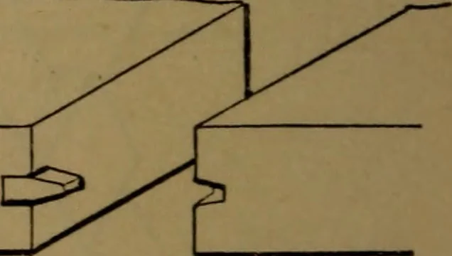 An illustration from Elements of mechanical drawing, 1893, leaf 55
