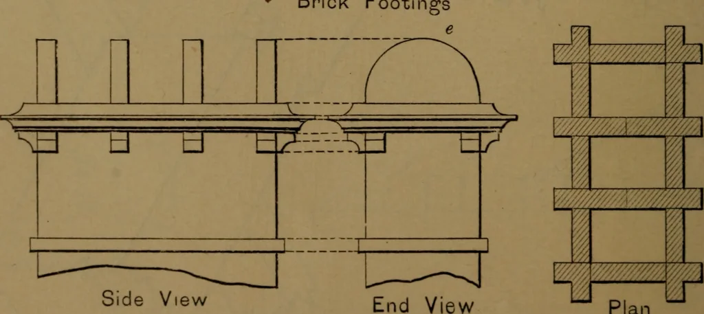 An illustration from Elements of mechanical drawing, 1893, leaf 55