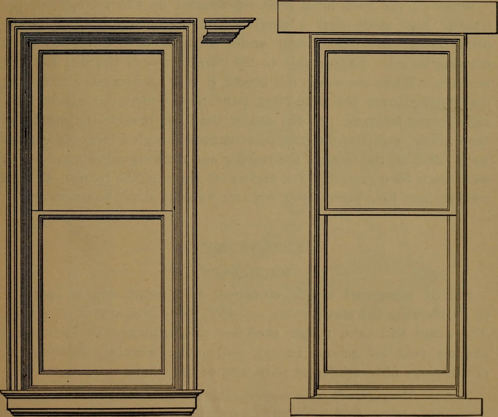 An illustration from Elements of mechanical drawing, 1893, leaf 62
