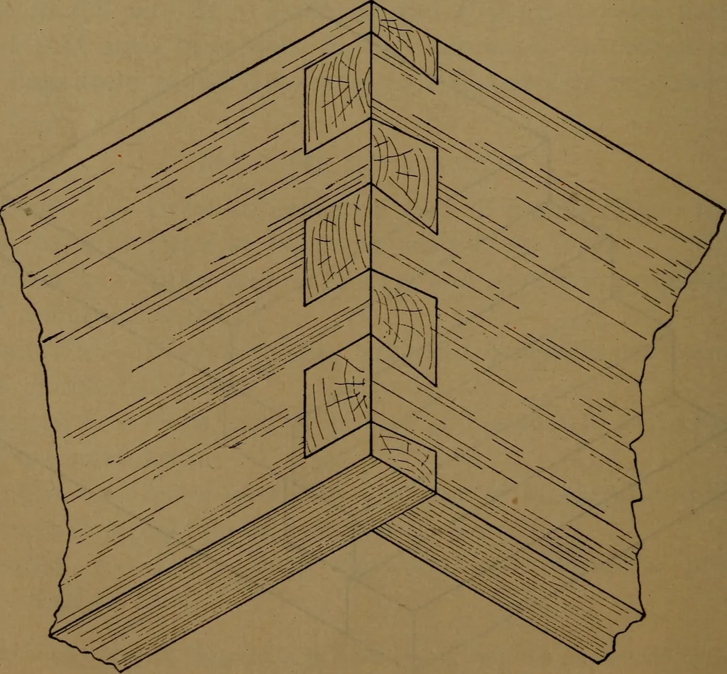 An illustration from Elements of mechanical drawing, 1893, leaf 77