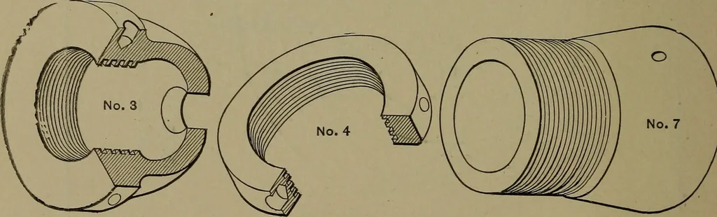 An illustration from Elements of mechanical drawing, 1911, leaf 217