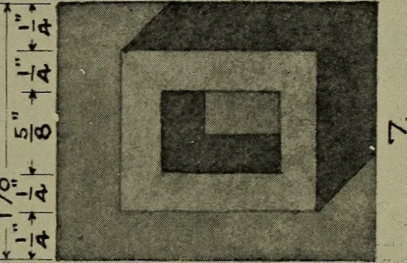 An illustration from Elements of mechanical drawing, 1911, leaf 238