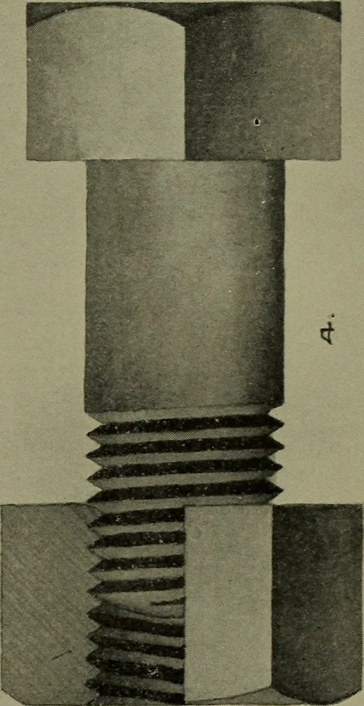 An illustration from Elements of mechanical drawing, 1911, leaf 240
