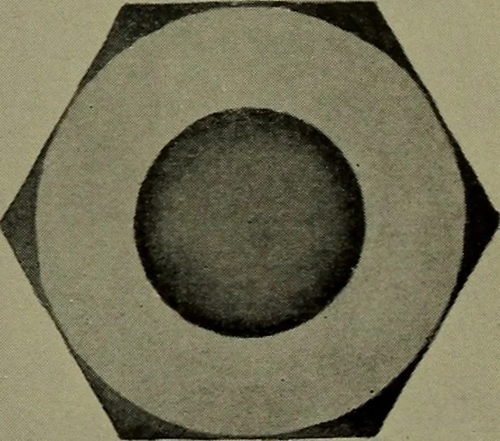 An illustration from Elements of mechanical drawing, 1911, leaf 240