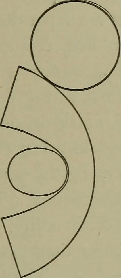 An illustration from Elements of mechanical drawing, 1911, leaf 82