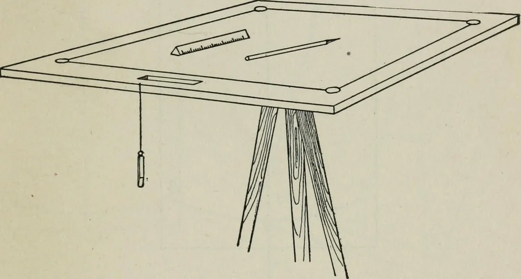 An illustration from Elements of military sketching and map reading, 1917, leaf 24
