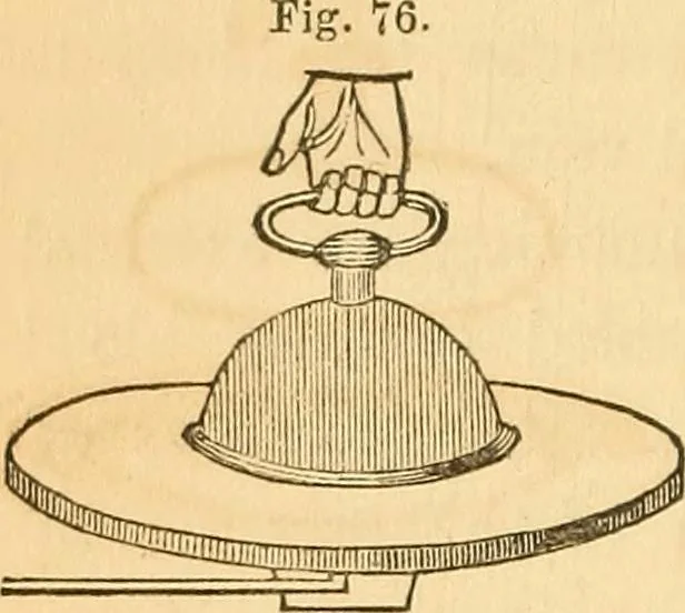 An illustration from The elements of natural philosophy : copiously illustrated by familiar experiments and containing descriptions of instruments, with directions for using : designed for the use of schools and academies, 1856, leaf 104