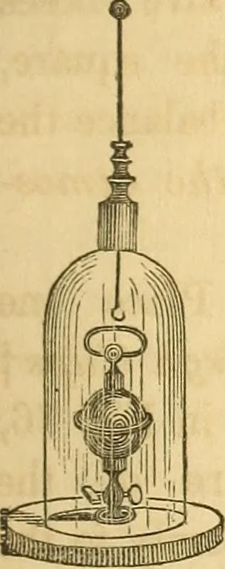 An illustration from The elements of natural philosophy : copiously illustrated by familiar experiments and containing descriptions of instruments, with directions for using : designed for the use of schools and academies, 1856, leaf 105