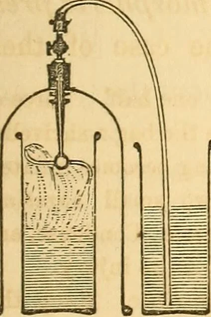 An illustration from The elements of natural philosophy : copiously illustrated by familiar experiments and containing descriptions of instruments, with directions for using : designed for the use of schools and academies, 1856, leaf 109