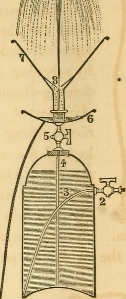An illustration from The elements of natural philosophy : copiously illustrated by familiar experiments and containing descriptions of instruments, with directions for using : designed for the use of schools and academies, 1856, leaf 124