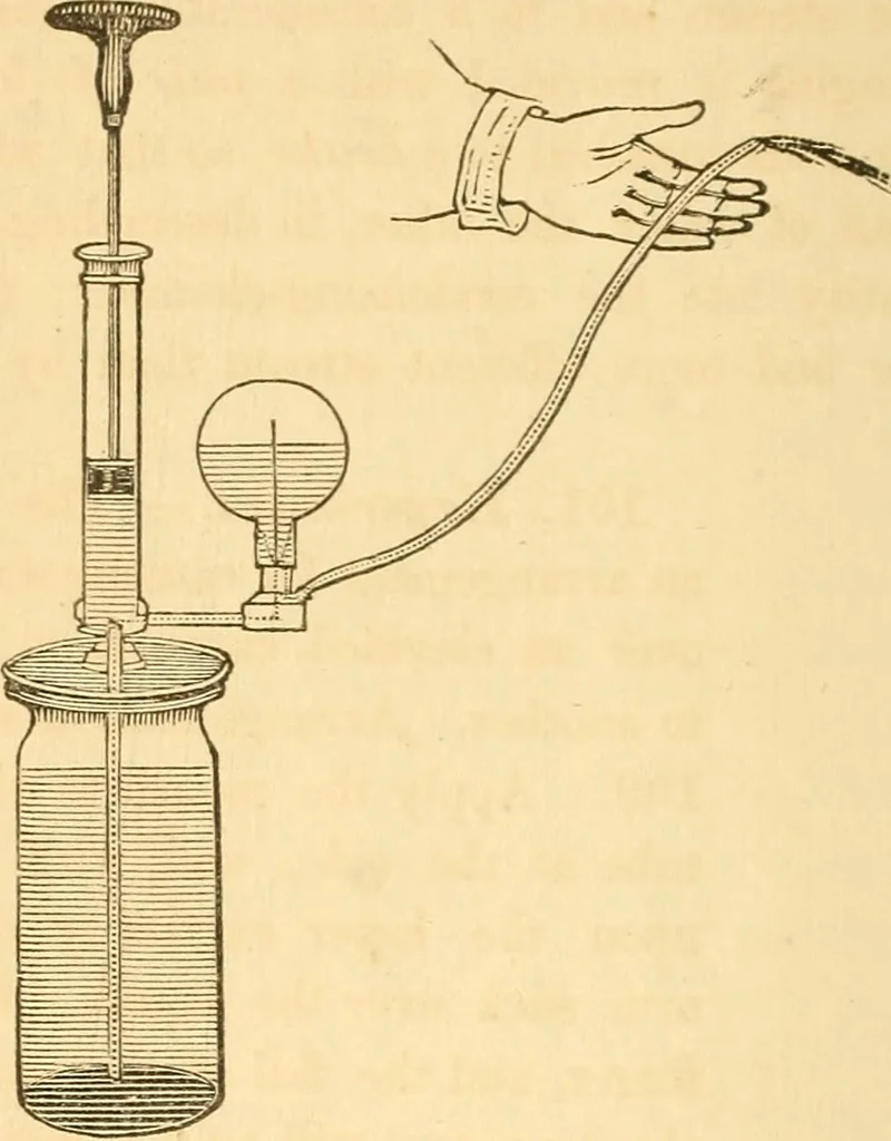 An illustration from The elements of natural philosophy : copiously illustrated by familiar experiments and containing descriptions of instruments, with directions for using : designed for the use of schools and academies, 1856, leaf 128