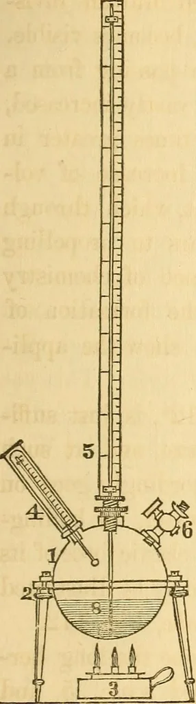An illustration from The elements of natural philosophy : copiously illustrated by familiar experiments and containing descriptions of instruments, with directions for using : designed for the use of schools and academies, 1856, leaf 133