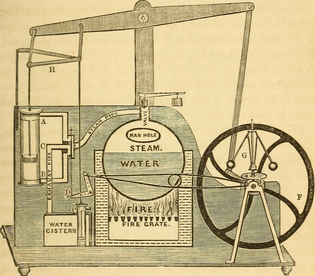 An illustration from The elements of natural philosophy : copiously illustrated by familiar experiments and containing descriptions of instruments, with directions for using : designed for the use of schools and academies, 1856, leaf 137