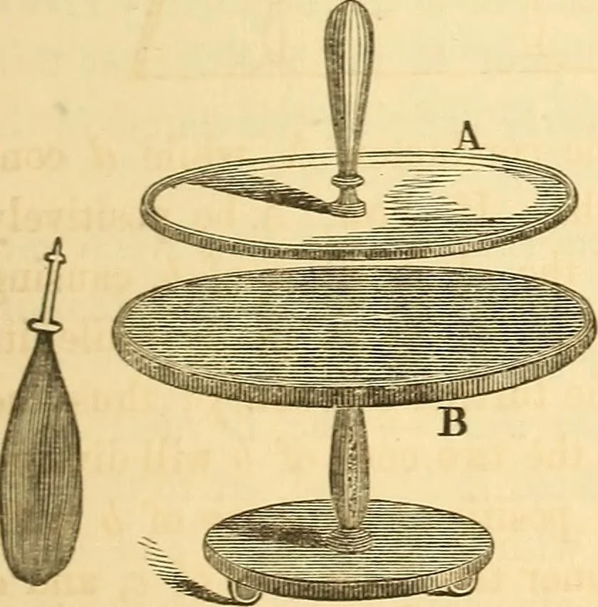 An illustration from The elements of natural philosophy : copiously illustrated by familiar experiments and containing descriptions of instruments, with directions for using : designed for the use of schools and academies, 1856, leaf 191