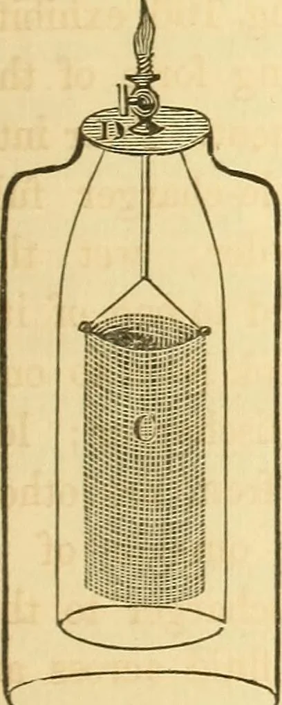 An illustration from The elements of natural philosophy : copiously illustrated by familiar experiments and containing descriptions of instruments, with directions for using : designed for the use of schools and academies, 1856, leaf 203