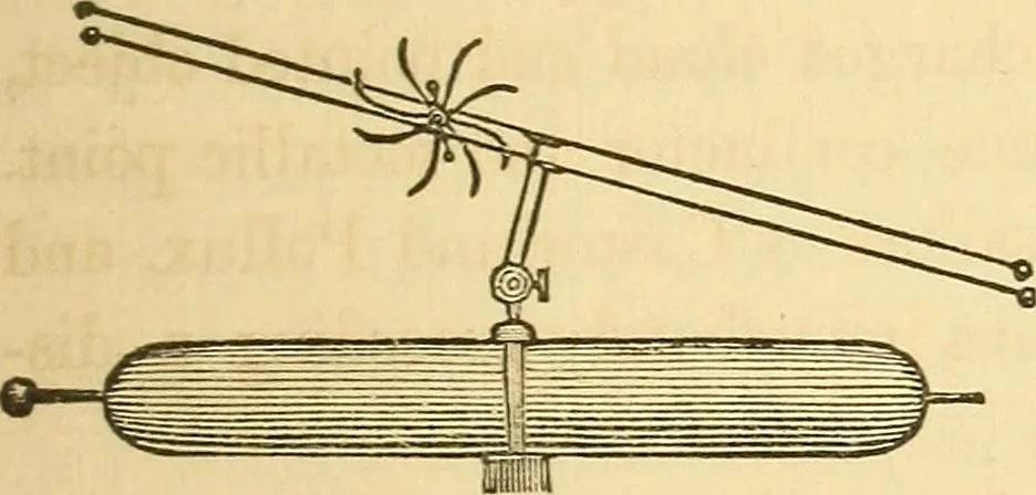 An illustration from The elements of natural philosophy : copiously illustrated by familiar experiments and containing descriptions of instruments, with directions for using : designed for the use of schools and academies, 1856, leaf 209