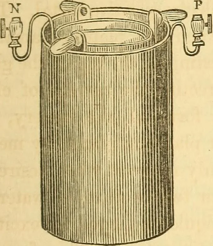 An illustration from The elements of natural philosophy : copiously illustrated by familiar experiments and containing descriptions of instruments, with directions for using : designed for the use of schools and academies, 1856, leaf 229