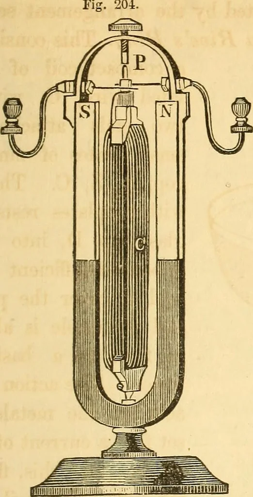 An illustration from The elements of natural philosophy : copiously illustrated by familiar experiments and containing descriptions of instruments, with directions for using : designed for the use of schools and academies, 1856, leaf 259