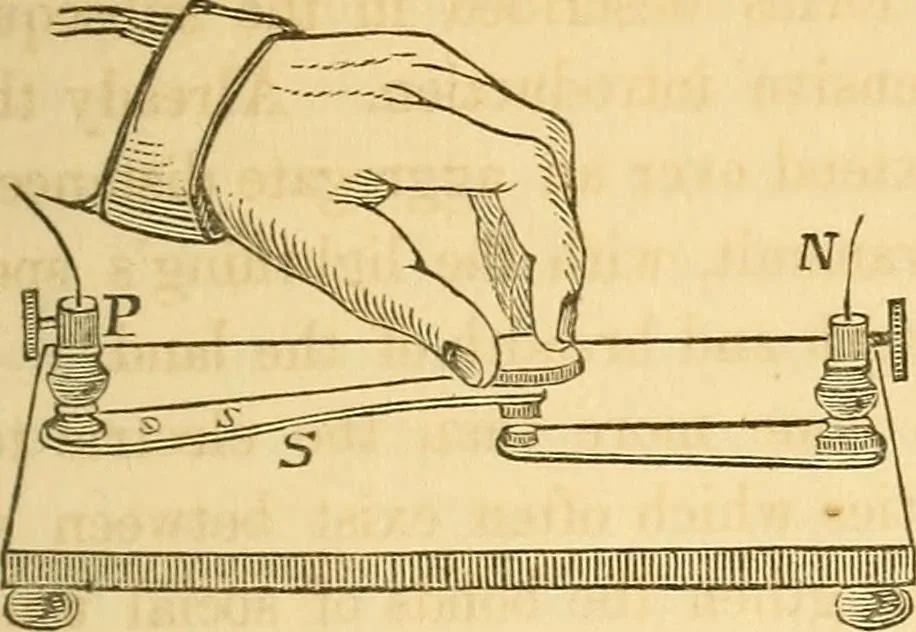 An illustration from The elements of natural philosophy : copiously illustrated by familiar experiments and containing descriptions of instruments, with directions for using : designed for the use of schools and academies, 1856, leaf 271