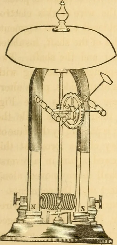 An illustration from The elements of natural philosophy : copiously illustrated by familiar experiments and containing descriptions of instruments, with directions for using : designed for the use of schools and academies, 1856, leaf 283
