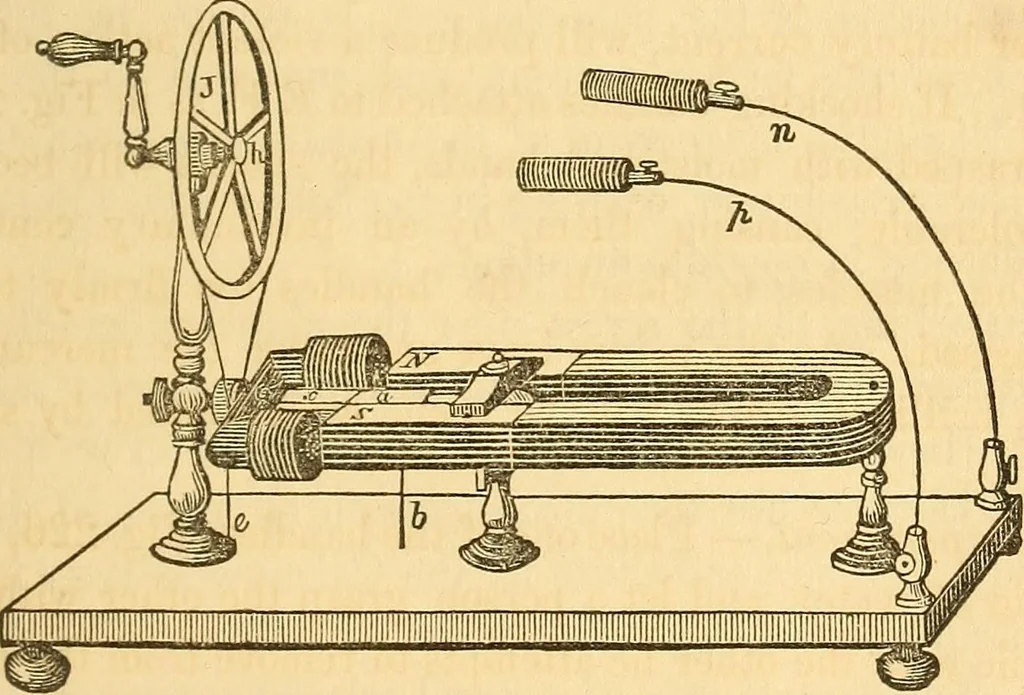 An illustration from The elements of natural philosophy : copiously illustrated by familiar experiments and containing descriptions of instruments, with directions for using : designed for the use of schools and academies, 1856, leaf 289