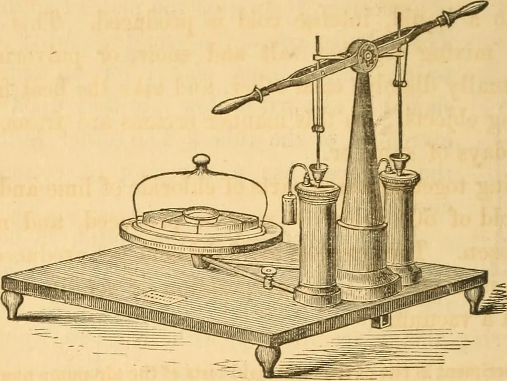 An illustration from The elements of natural philosophy : copiously illustrated by familiar experiments and containing descriptions of instruments, with directions for using : designed for the use of schools and academies, 1856, leaf 350