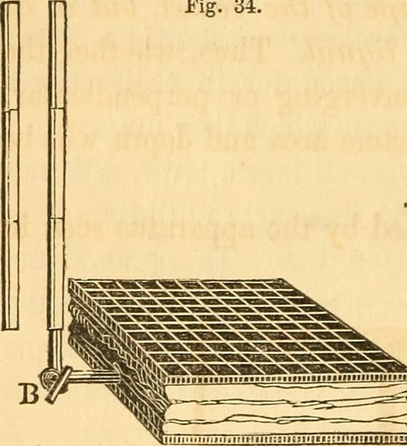 An illustration from The elements of natural philosophy : copiously illustrated by familiar experiments and containing descriptions of instruments, with directions for using : designed for the use of schools and academies, 1856, leaf 68