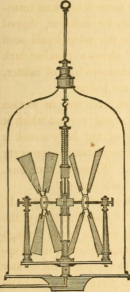 An illustration from The elements of natural philosophy : copiously illustrated by familiar experiments and containing descriptions of instruments, with directions for using : designed for the use of schools and academies, 1856, leaf 95