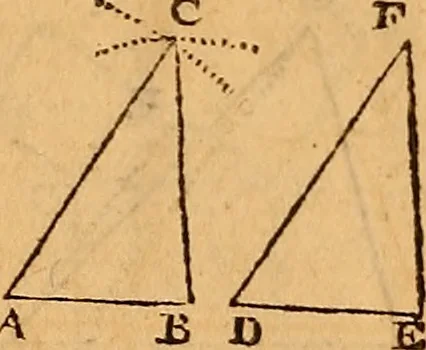 An illustration from The elements of navigation : containing the theory and practice, with all the necessary tables, to which is added, a treatise of marine fortification ..., 1754, leaf 80