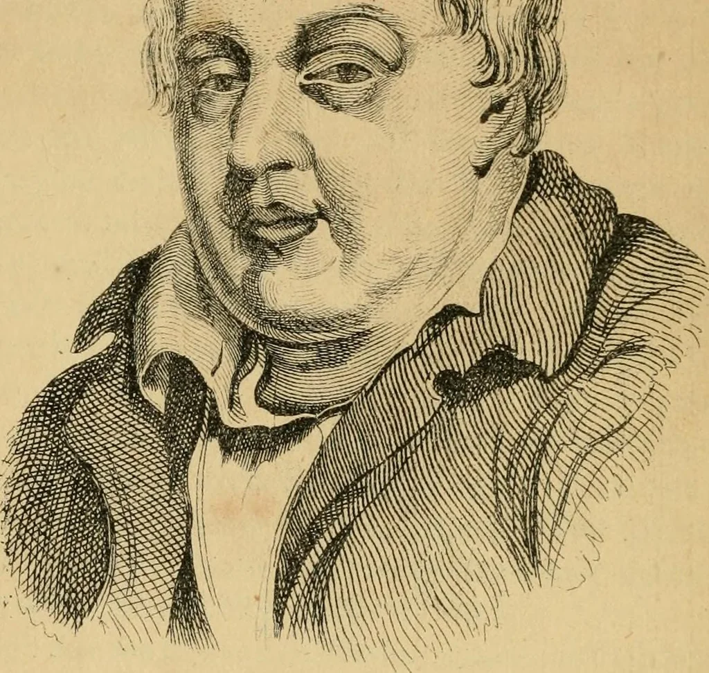 An illustration from Elements of phrenology, 1850, leaf 32