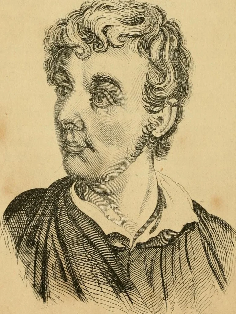 An illustration from Elements of phrenology, 1850, leaf 32