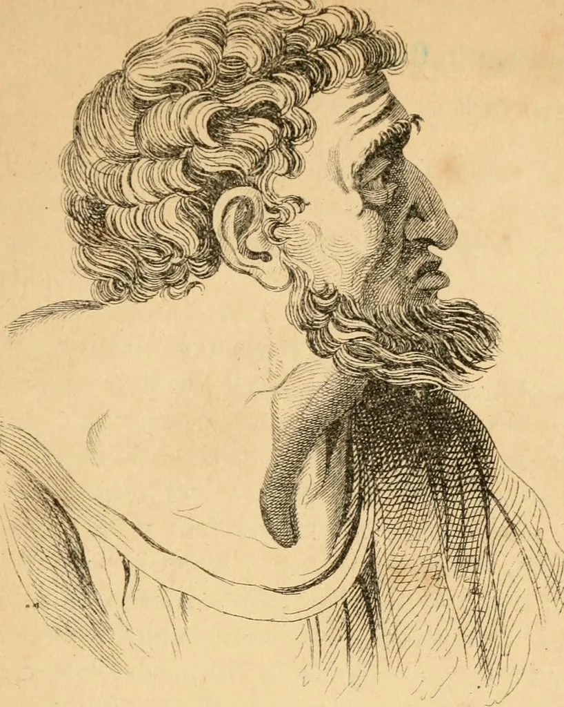 An illustration from Elements of phrenology, 1850, leaf 33